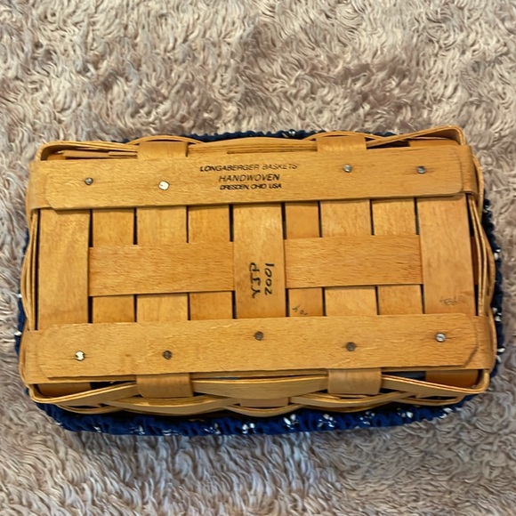 🌸NIB LONGABERGER Collectors Club Mini Loaf Pan - Picture 7 of 12